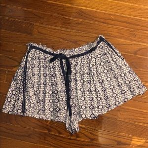 Loose fitting shorts